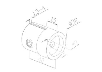 Panel Holders - Model 4510 - Flat CAD Drawing